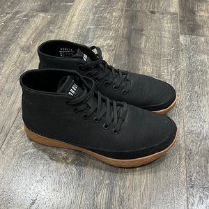 NOBULL Black Dark Gum Sole Mid Trainers
